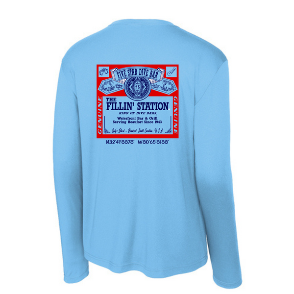King of Dive Bars Long Sleeve Sun Shirt