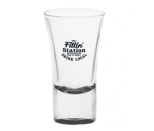The Fillin’ Station Shot Glass